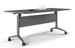Flip Top Nesting Training Table with Modesty Panel