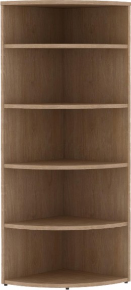 Curved Corner Bookcase