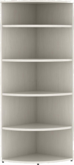 Curved Corner Bookcase