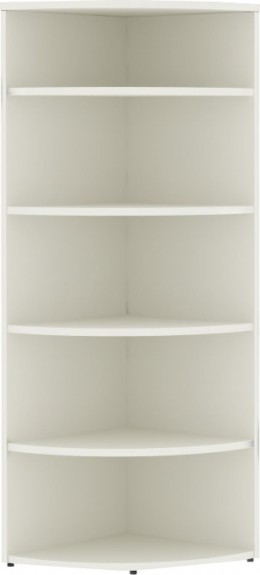 Curved Corner Bookcase