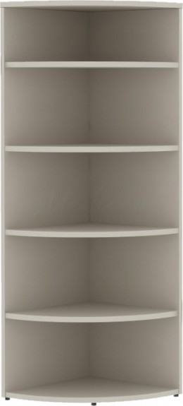 Curved Corner Bookcase