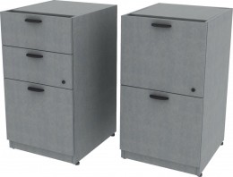 Pair of 2 & 3 Drawer Pedestals for Concept 70 Desks