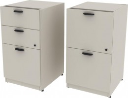 Pair of 2 & 3 Drawer Pedestals for Concept 70 Desks