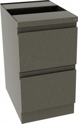 2 Drawer Metal Pedestal for Gen2 Cubicles