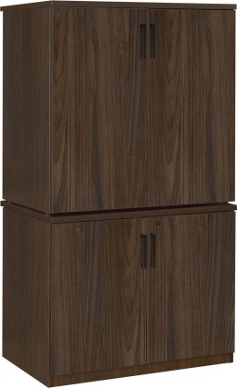 Double Storage Cabinet Tower