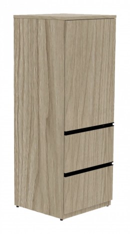 Vertical Storage Cabinet with Drawers
