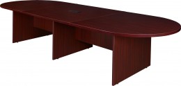 Racetrack Conference Table with Power