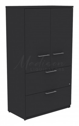 Storage Cabinet with Lateral File Drawers