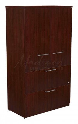 Storage Cabinet with Lateral File Drawers