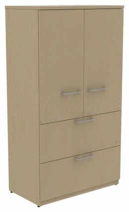 Storage Cabinet with Lateral File Drawers