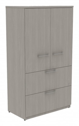 Storage Cabinet with Lateral File Drawers