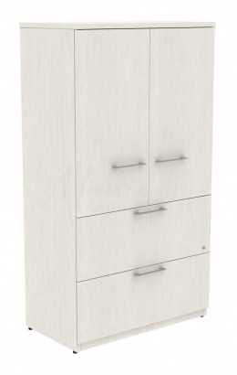 Storage Cabinet with Lateral File Drawers