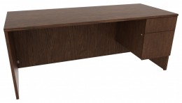 Rectangular Desk with Drawers