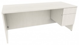 Rectangular Desk with Drawers