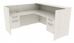 L Shaped Reception Desk