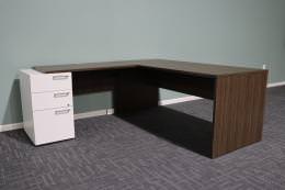 L Shaped Desk with Drawers - Contemporary and Affordable Series