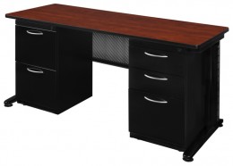 Double Pedestal Desk