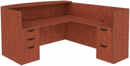 L Shape Reception Desk