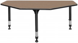 Height-Adjustable Gaming Computer Desk