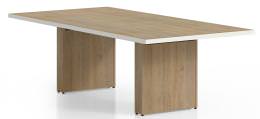 Rectangular Conference Table with Panel Base - Quorum Multiconference
