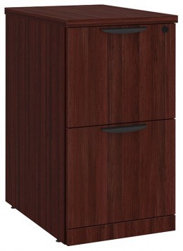 2 Drawer Mobile Pedestal - 28.25 Tall