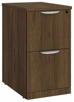 2 Drawer Mobile Pedestal - 28.25 Tall