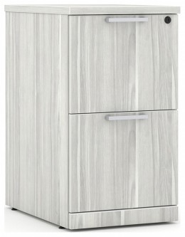 2 Drawer Mobile Pedestal - 28.25 Tall