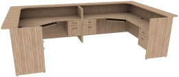 2 Person Reception Desk