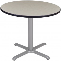 Round Table with Metal Base