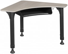 Classroom Desk with Storage and Bag Hook