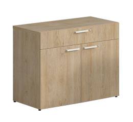 Two Door Storage Cabinet with Utility Drawer - Quorum Multiconference