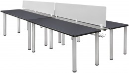 8 Person Workstation with Storage and Power