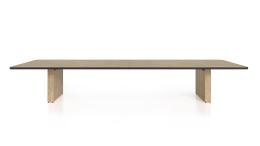 Rectangular Conference Table with Panel Base - Quorum Multiconference