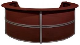 Curved Front Reception Desk