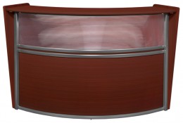 Curved Reception Desk