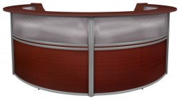 Curved Front Reception Desk
