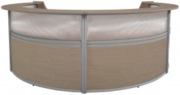 Curved Front Reception Desk