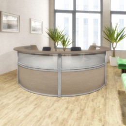 Curved Front Reception Desk