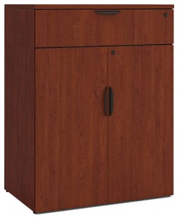 Tall Storage Cabinet with Drawer