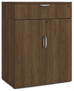 Tall Storage Cabinet with Drawer