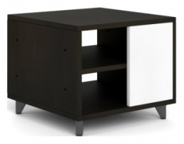 End Table with Shelves