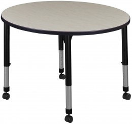 Small Rolling Classroom Table