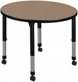 Small Rolling Classroom Table