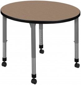 Small Rolling Classroom Table