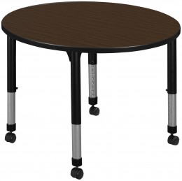 Rolling Adjustable Classroom Table