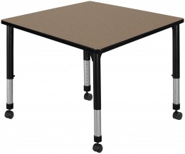 Large Rolling Classroom Table