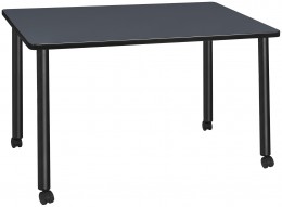 Small Rectangular Mobile Table