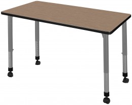 Small Rolling Classroom Table