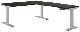 L Shape Height Adjustable Desk