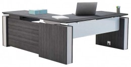 Height Adjustable L Shape Desk
